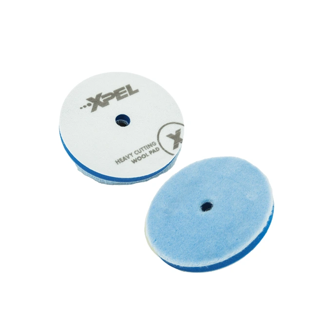 [R1514-3] Xpel Pad lana corte agresivo, azul, 3''