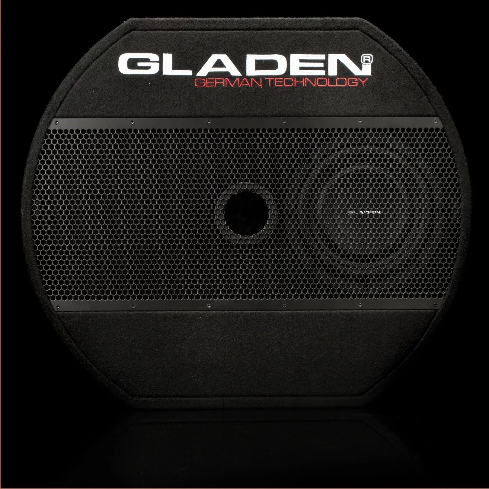 [777] Subwoofer con caja acústica redonda Gladen GAMMA08