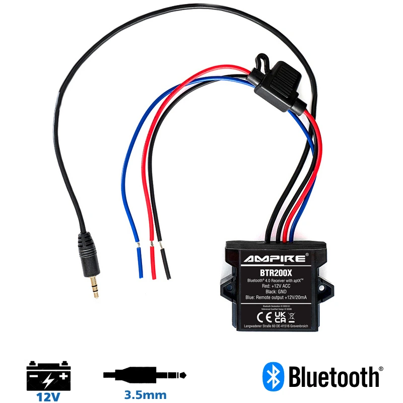 [A123] Ampire Receptor Bluetooth aptX BTR200x