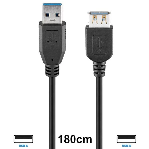 Ampire Extensor USB 1,8m