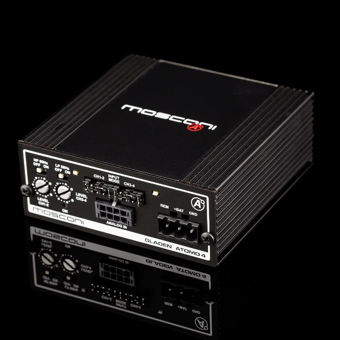 [650] Amplificador 4ch Mosconi ATOMO4